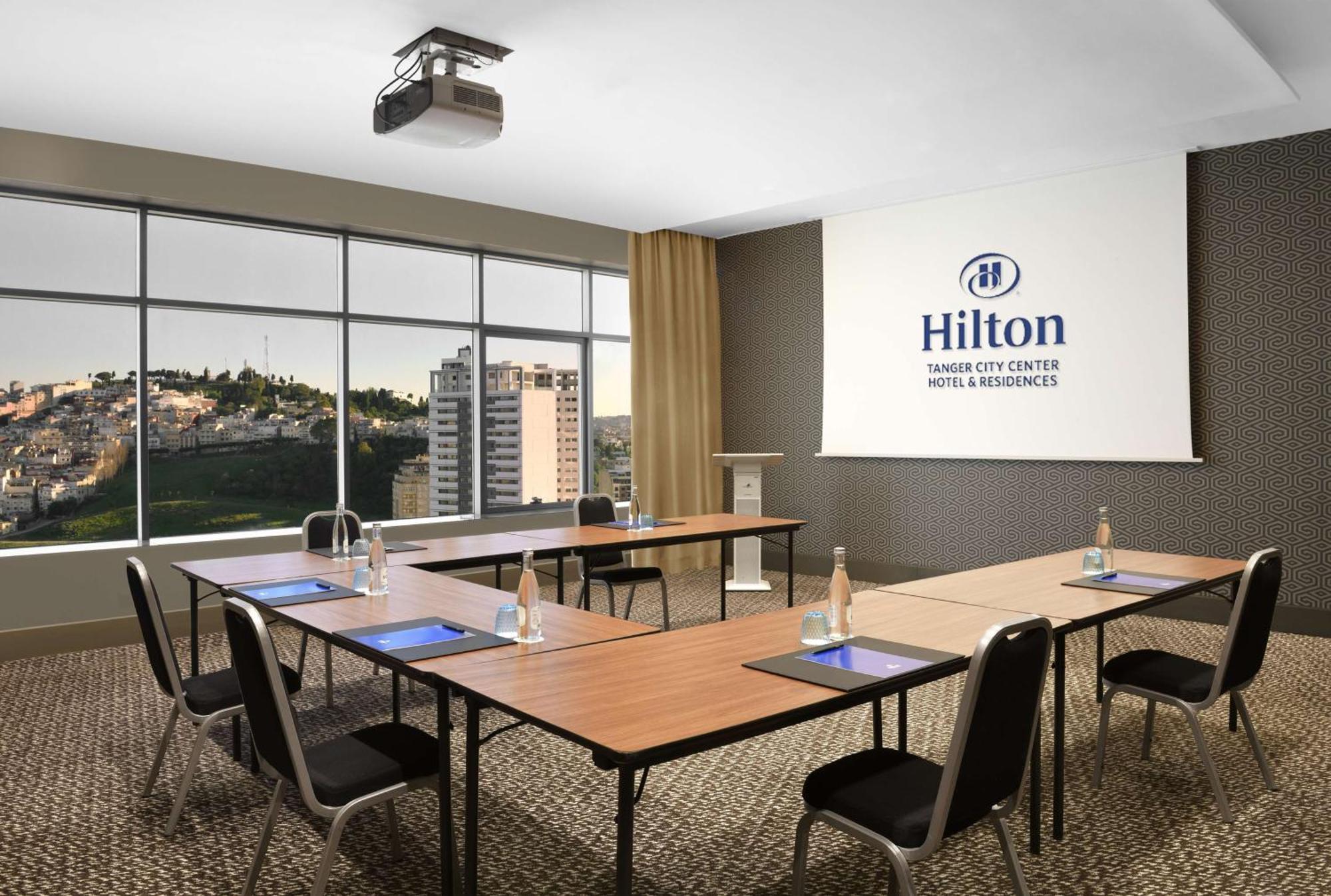Hilton Tanger City Center Eksteriør billede Meeting room