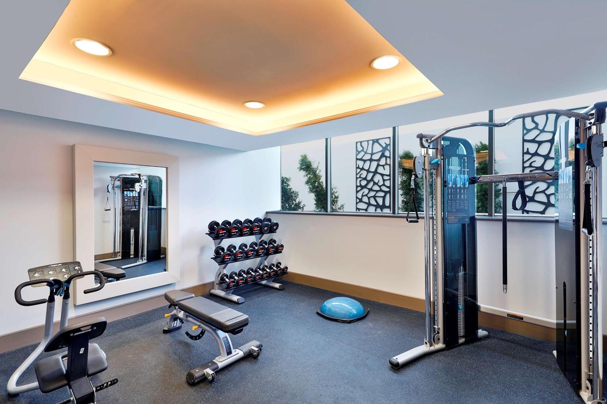 Hilton Tanger City Center Eksteriør billede The gym at the hotel