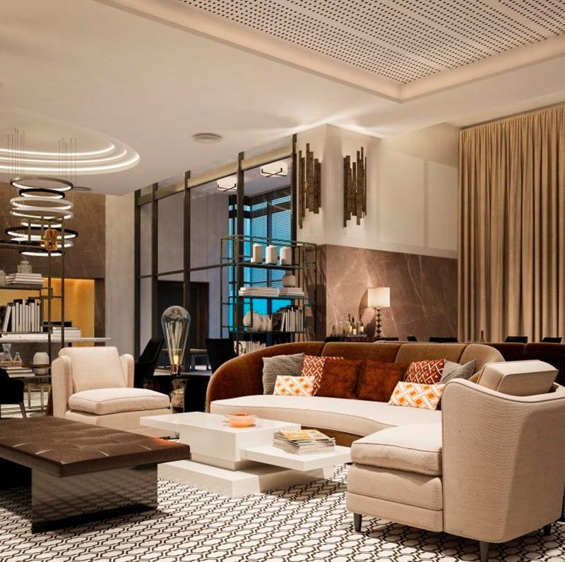 Hilton Tanger City Center Eksteriør billede Interior design